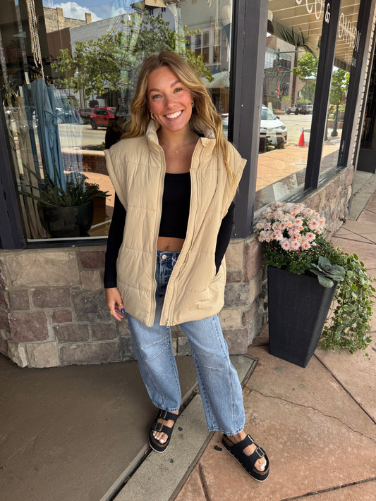 Kayla Cropped Lone Sleeve
