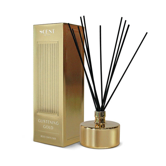 Glistening Gold Reed Diffuser: Santal / One Way