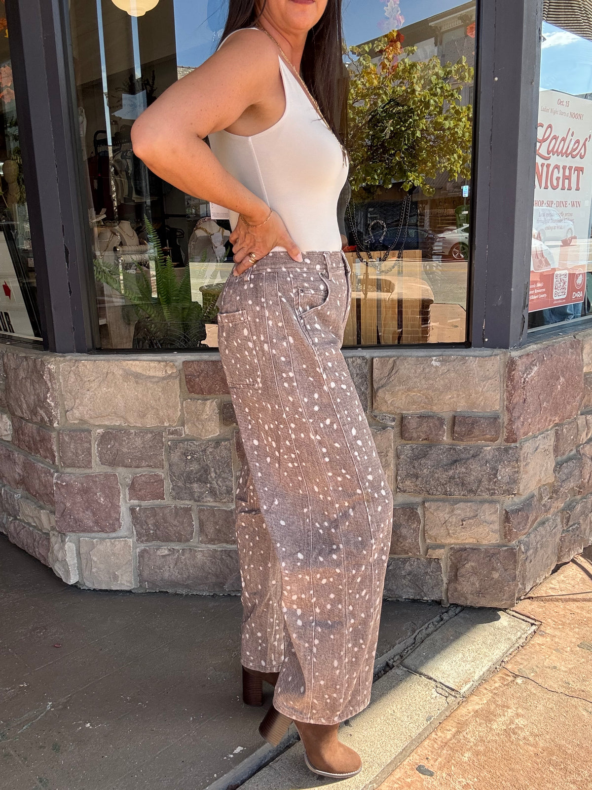 Fawn Barrel Jeans