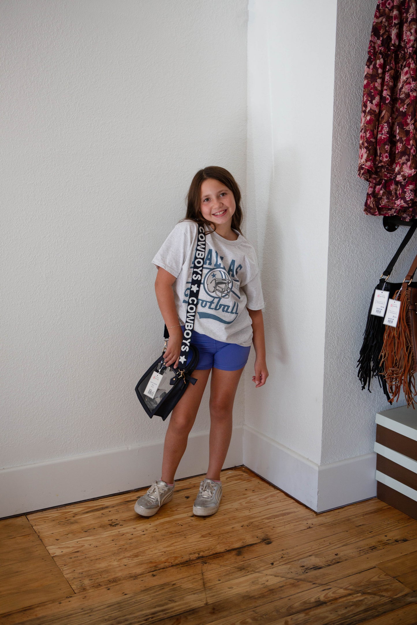 Dallas Cowboy Beaded Bag Strap