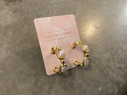 Pearl Path Hoops