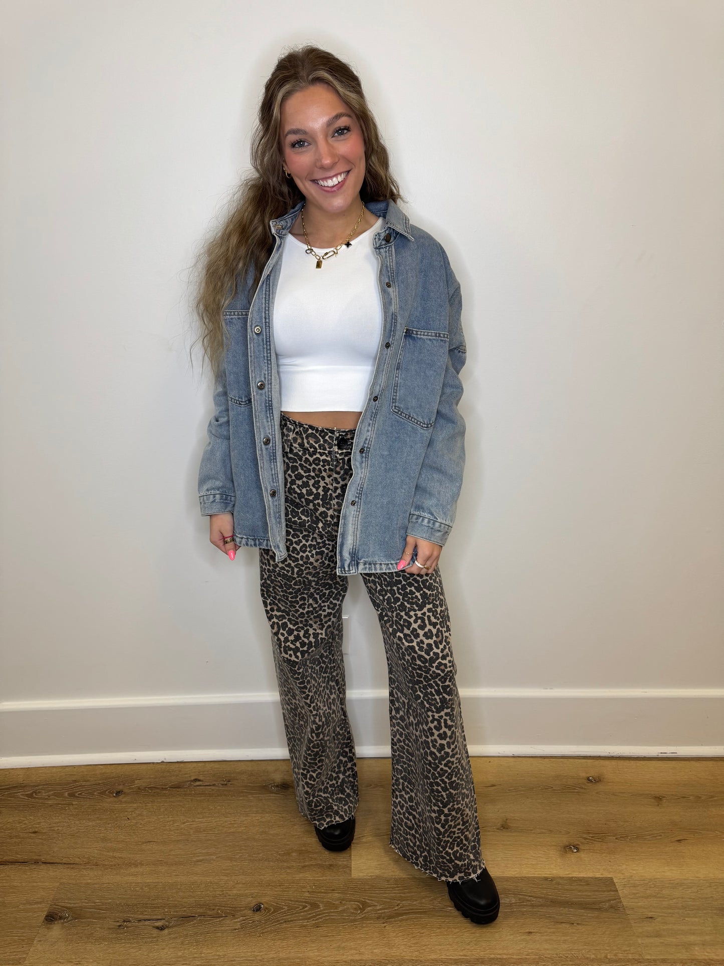 Livia Leopard Jeans