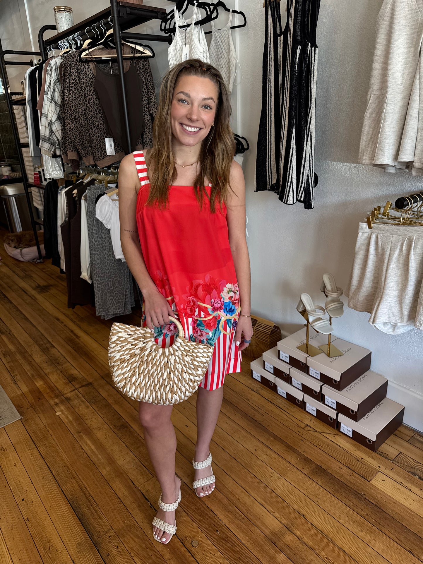 Scarlet Coast Sundress