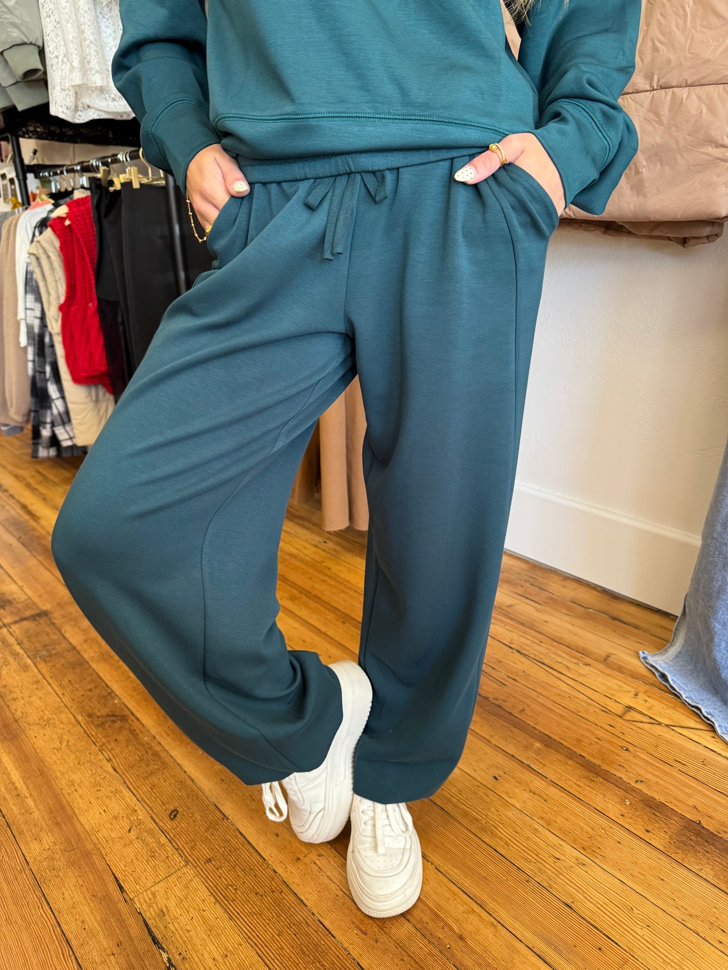 Marlow Pullover-Deep Green