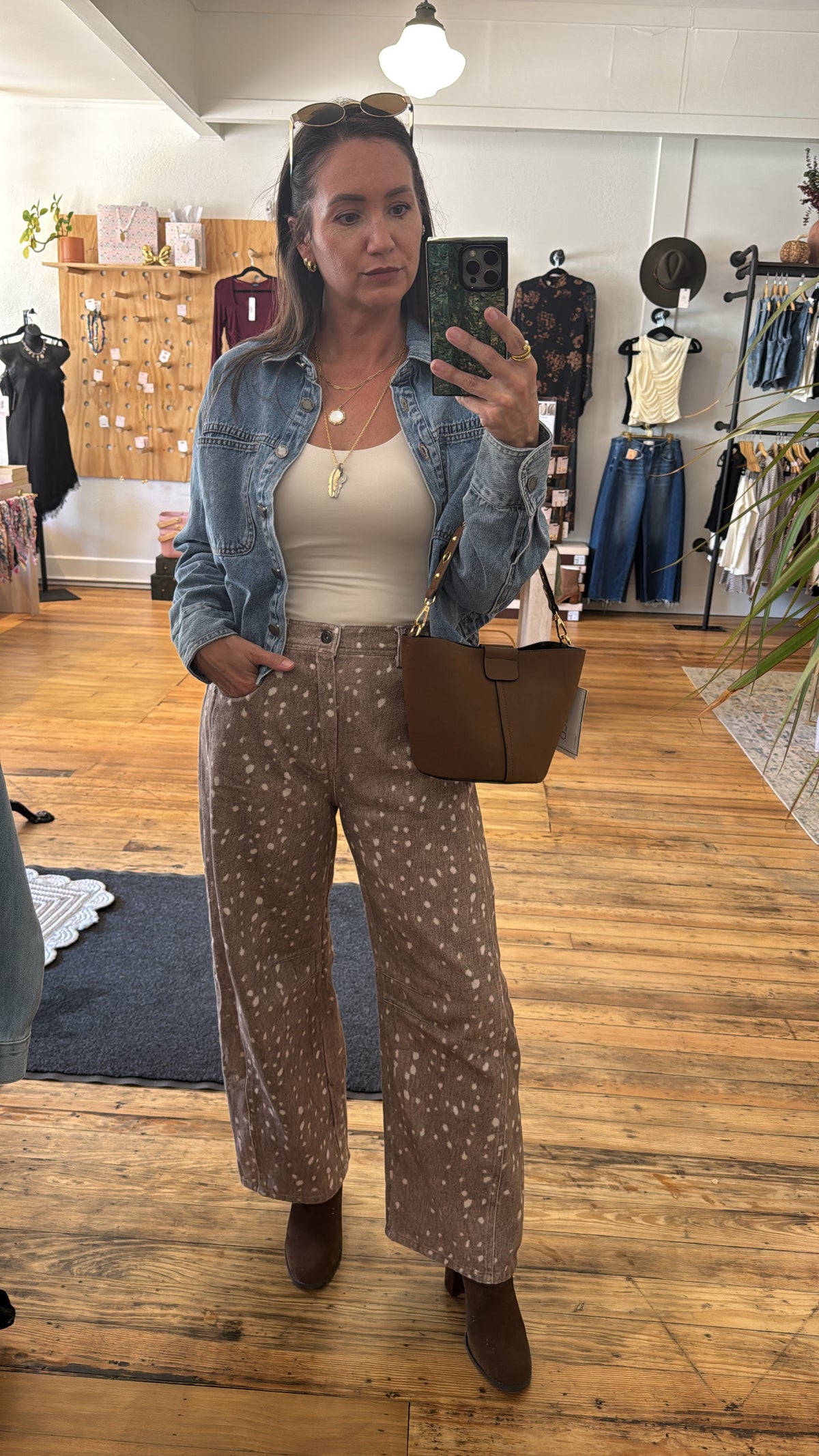 Fawn Barrel Jeans