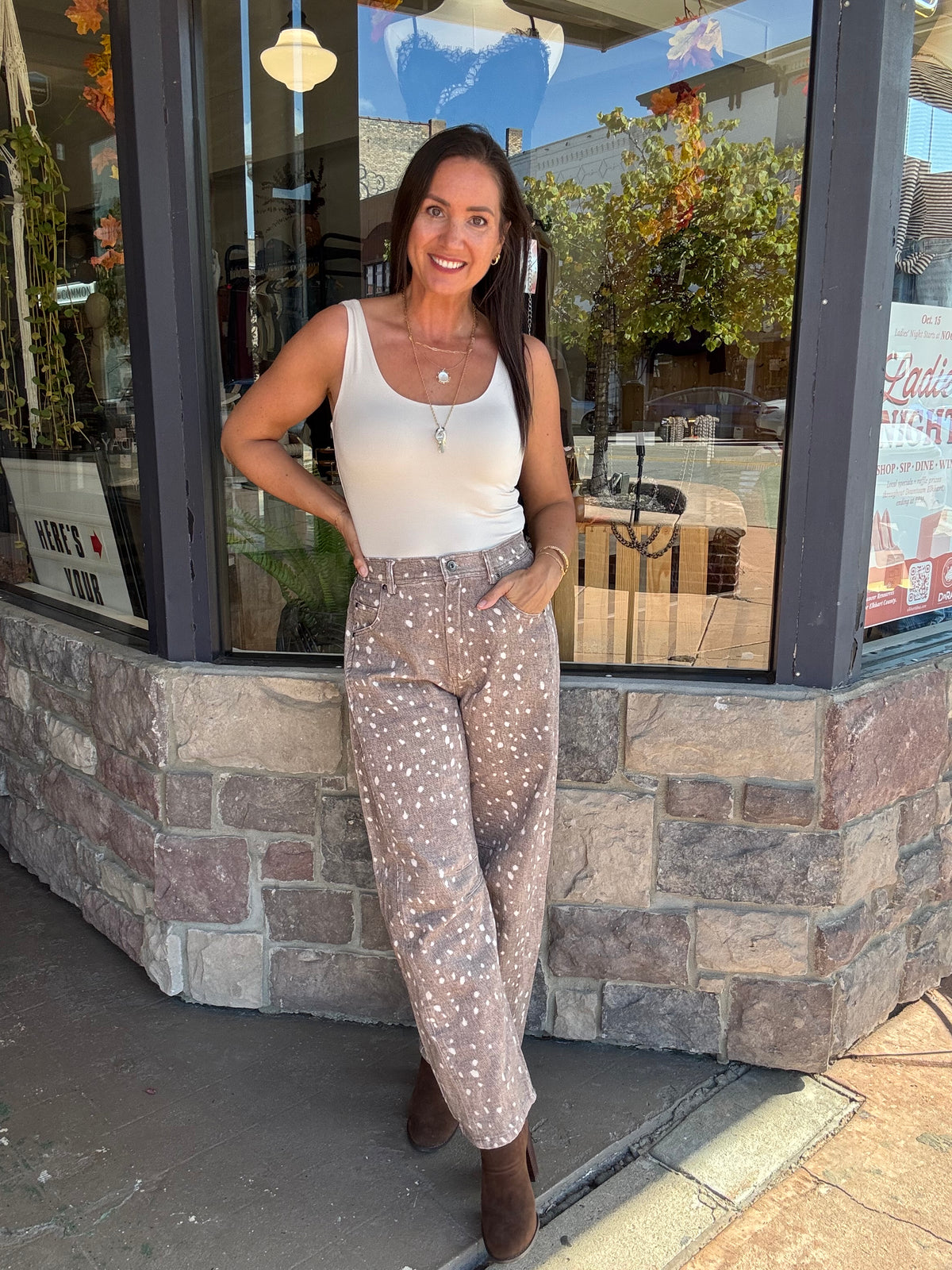 Fawn Barrel Jeans
