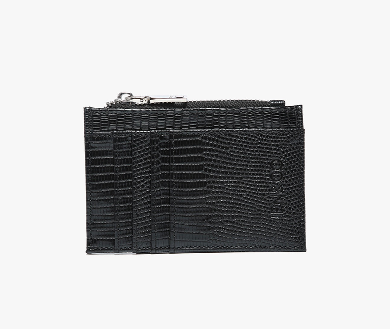 Sia Wallet - Black Croc