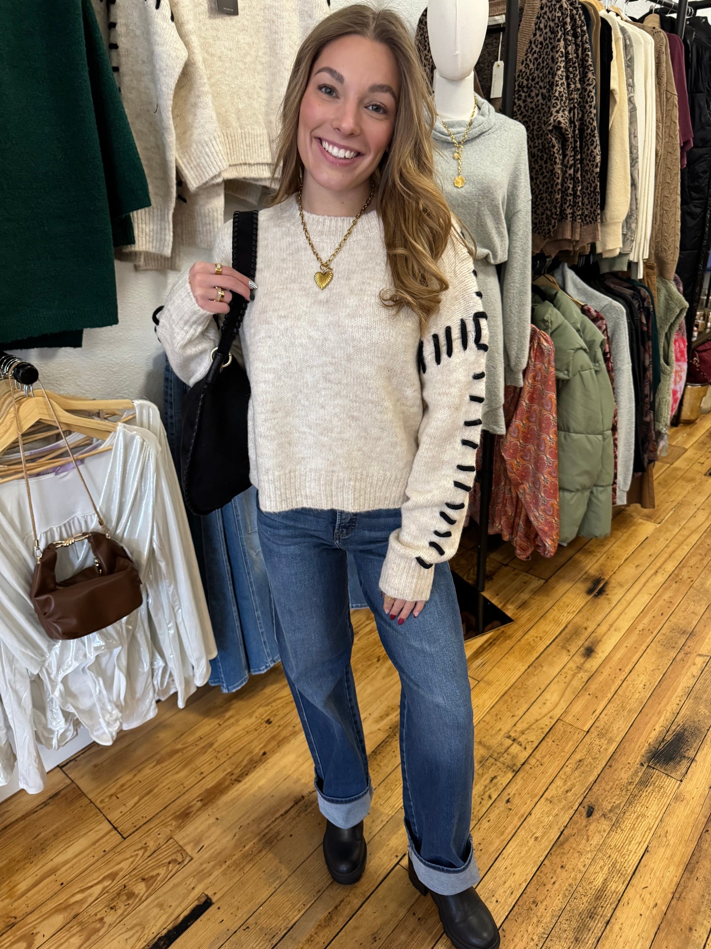 The Sutton Stitch Sweater