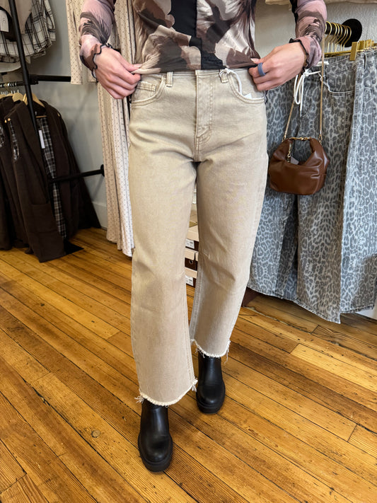 Cinder Curve Barrel Jeans