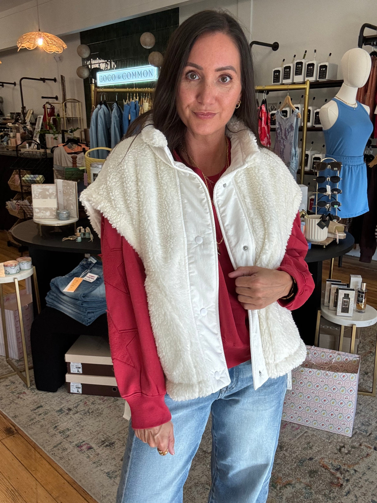 The Dakota Vest | White
