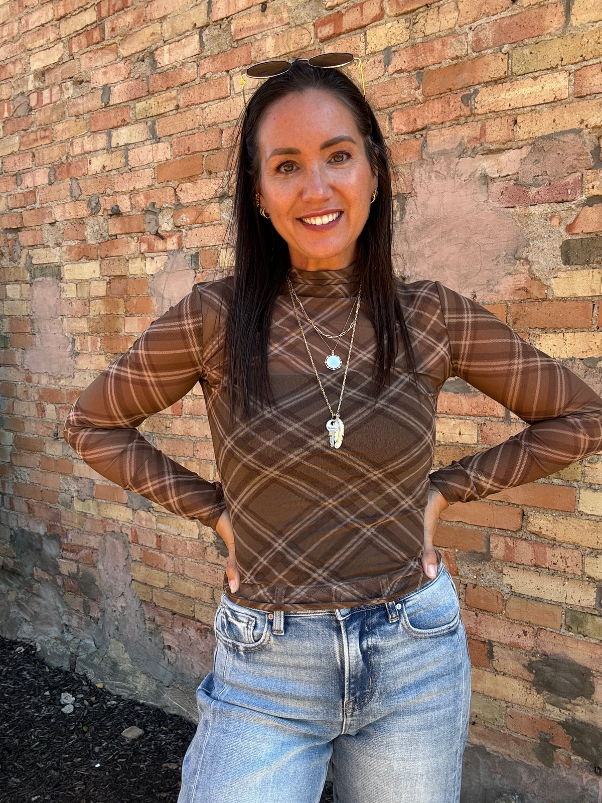Fireside Mesh Top