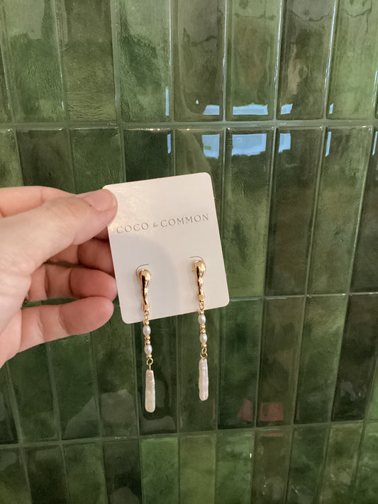 Pearl Dangle Earrings