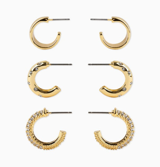 Blinged Pave Earrings