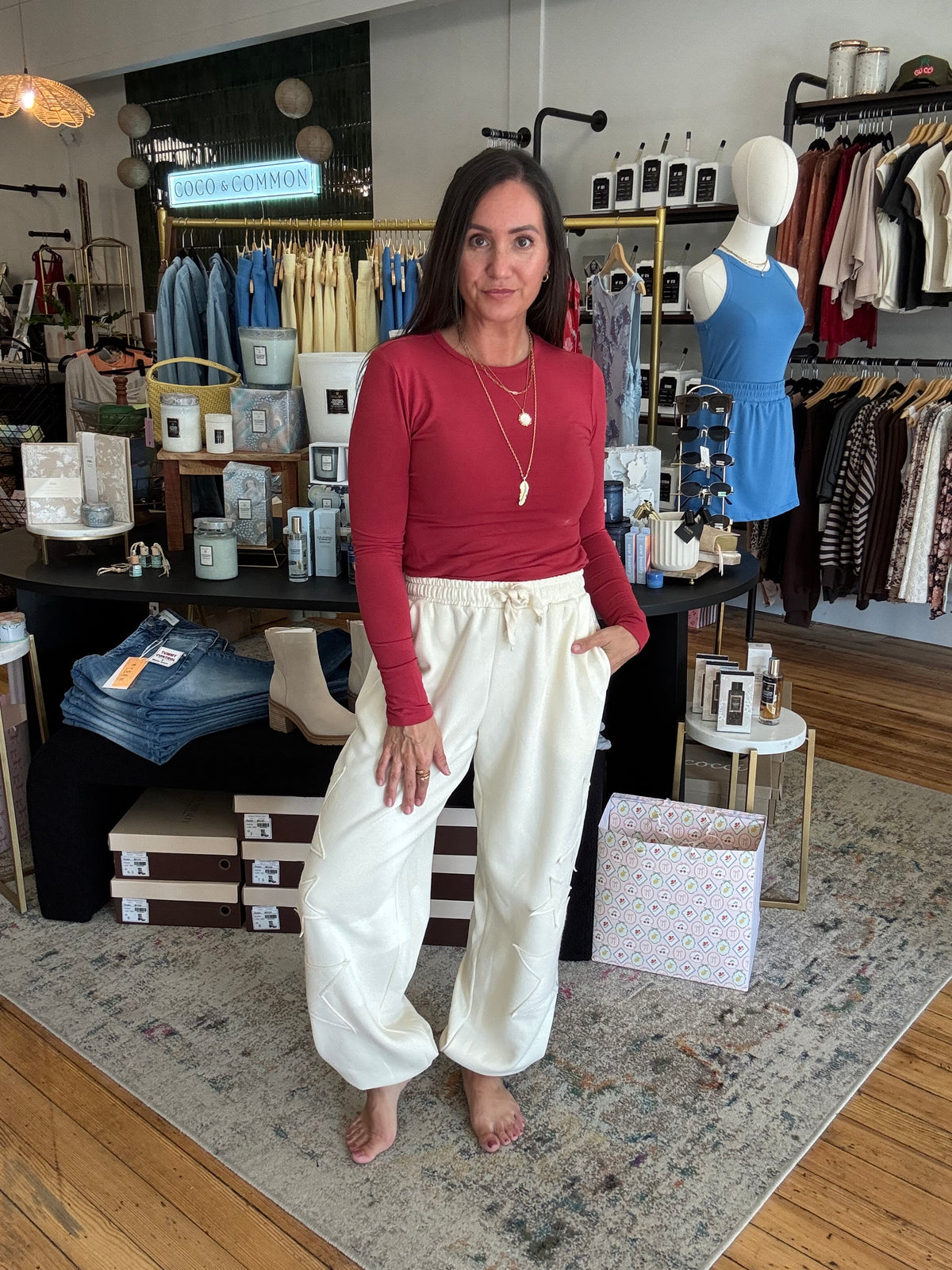 Starstruck Sweatpants - Cream