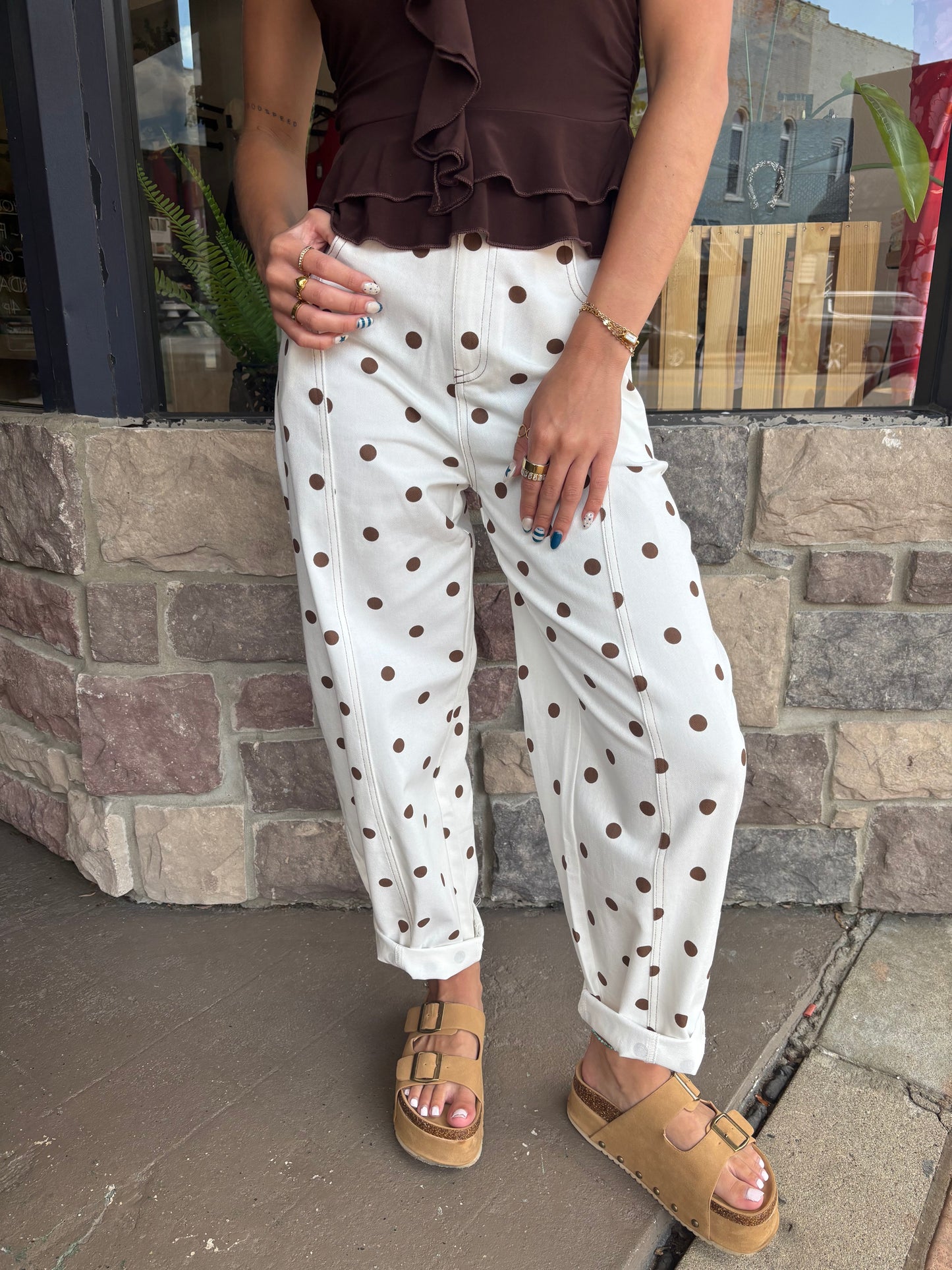 Spotted Barrel Jeans