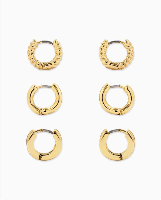 Megan Mini Huggies - Gold