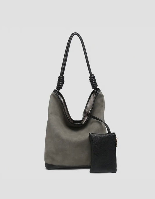 Harper Suede Hobo Bag