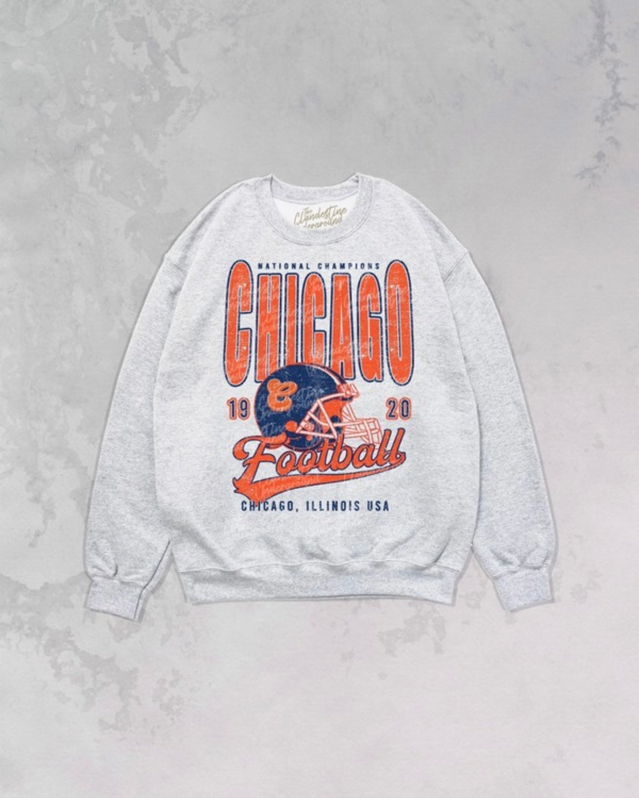 Chicago Football Oversized Sweatshirt