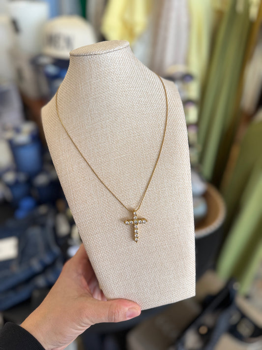 Esther Cross Necklace