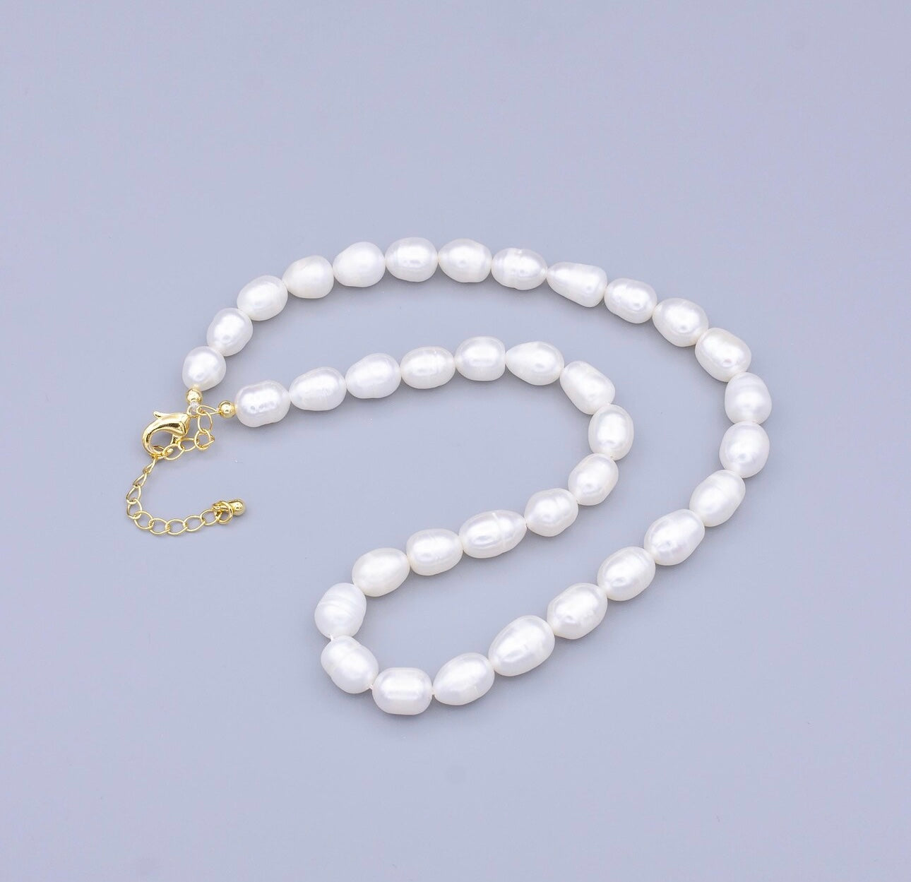 Pearl Chunky Necklace 8mm
