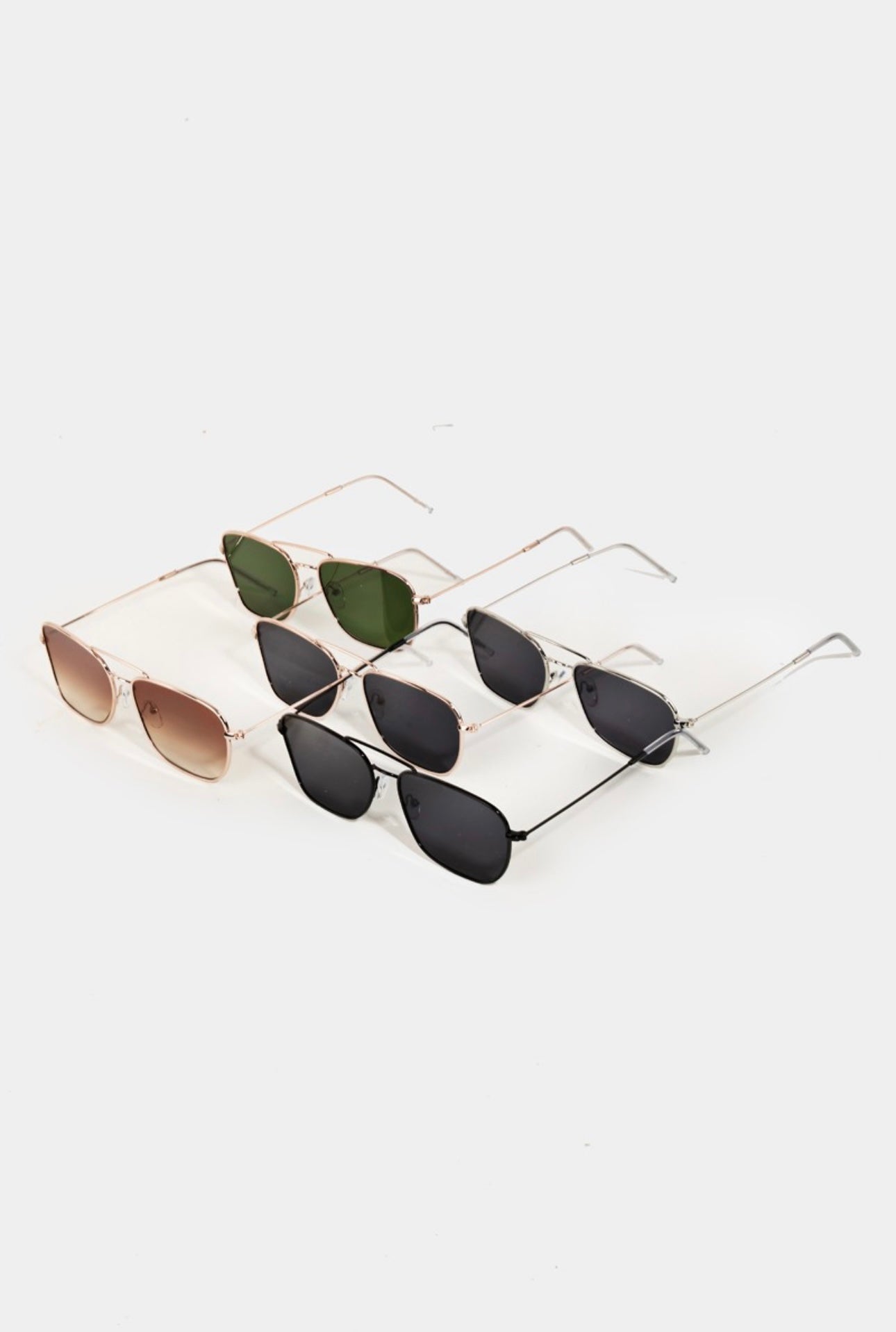 Reverse Lens Aviator Sunglasses