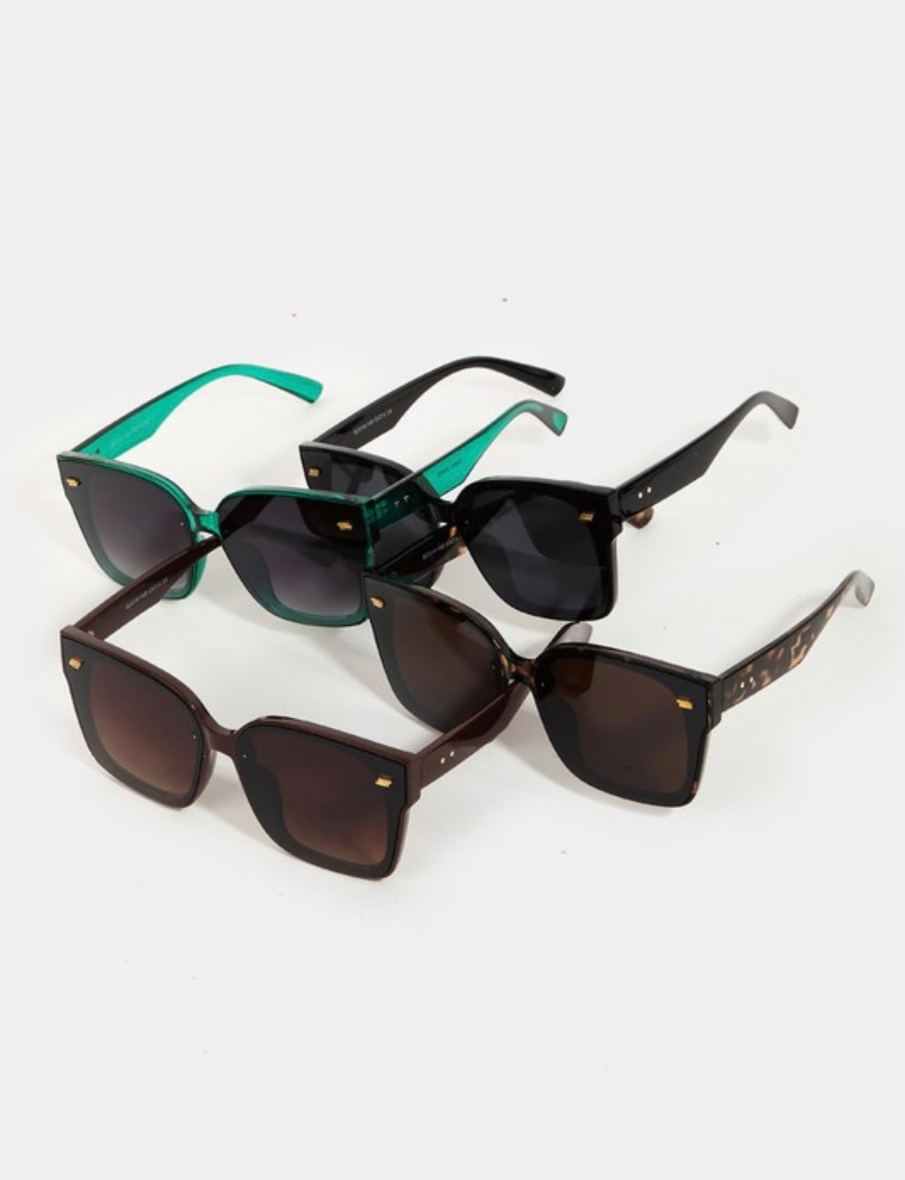 Large Square Acetate Sunglasses