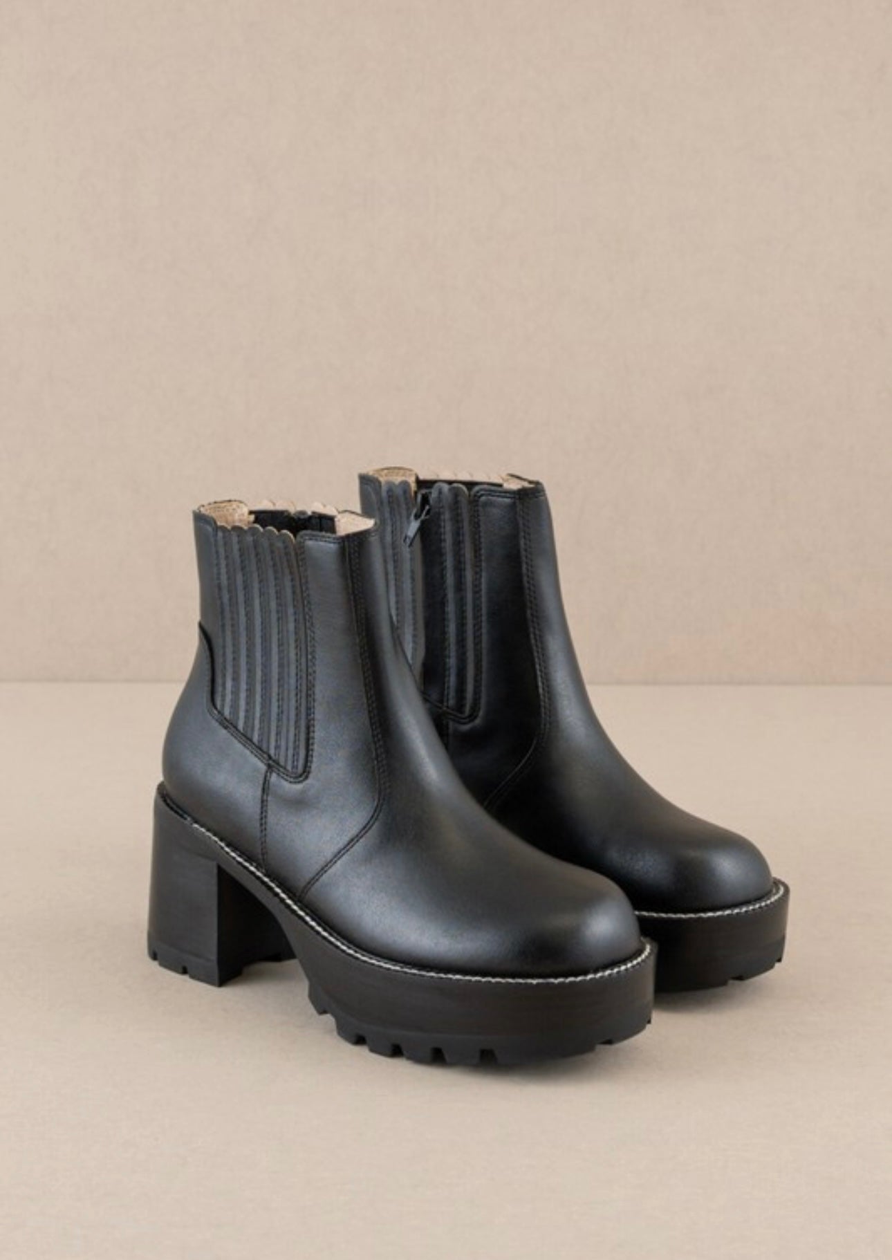 Aubrey Chunky Platform Boots