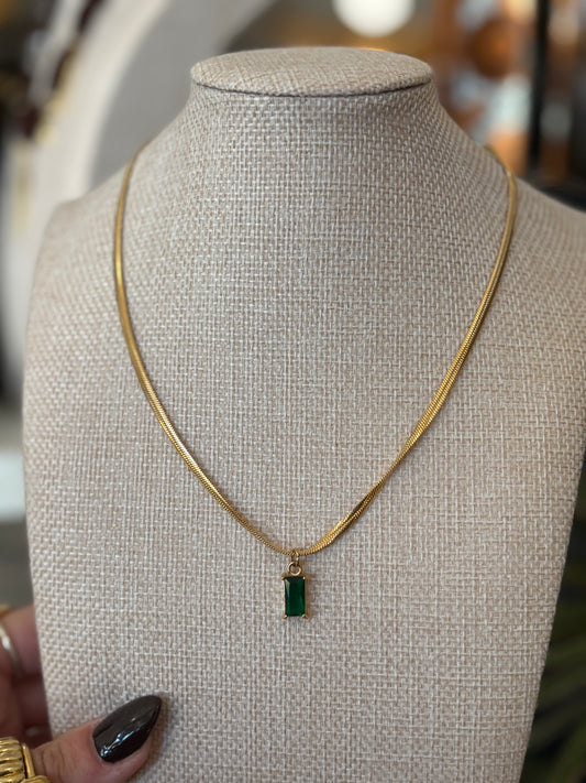 The Emerald Lane Necklace
