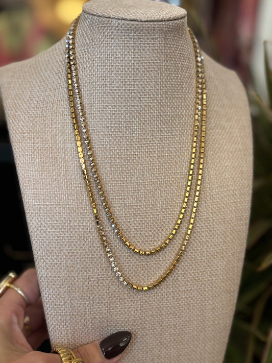 Radiant Edge Necklace