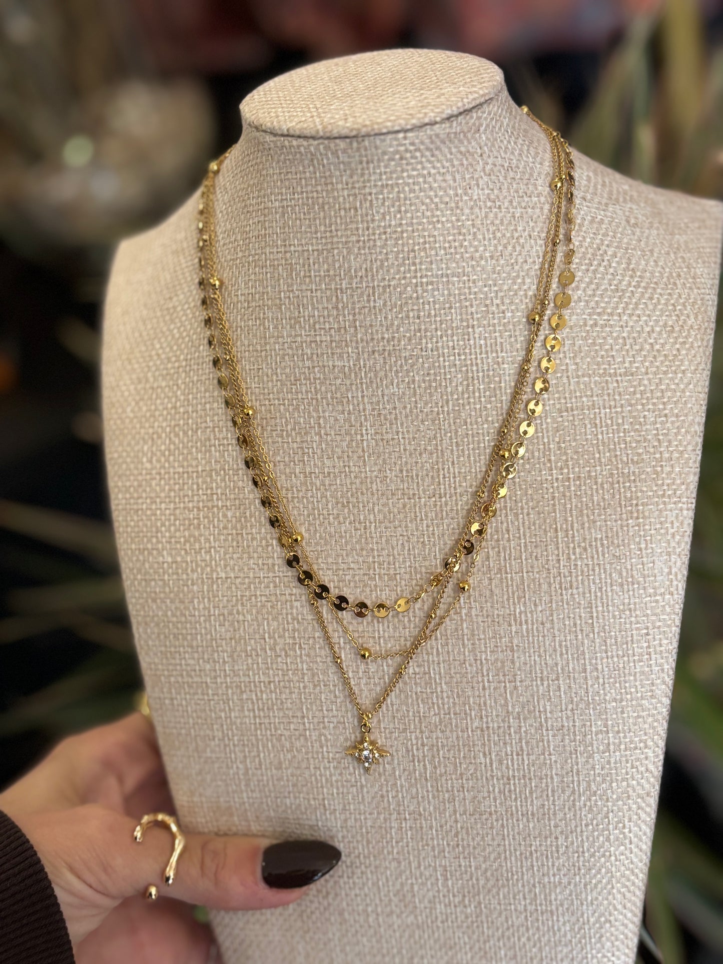 The Honeycomb Necklace