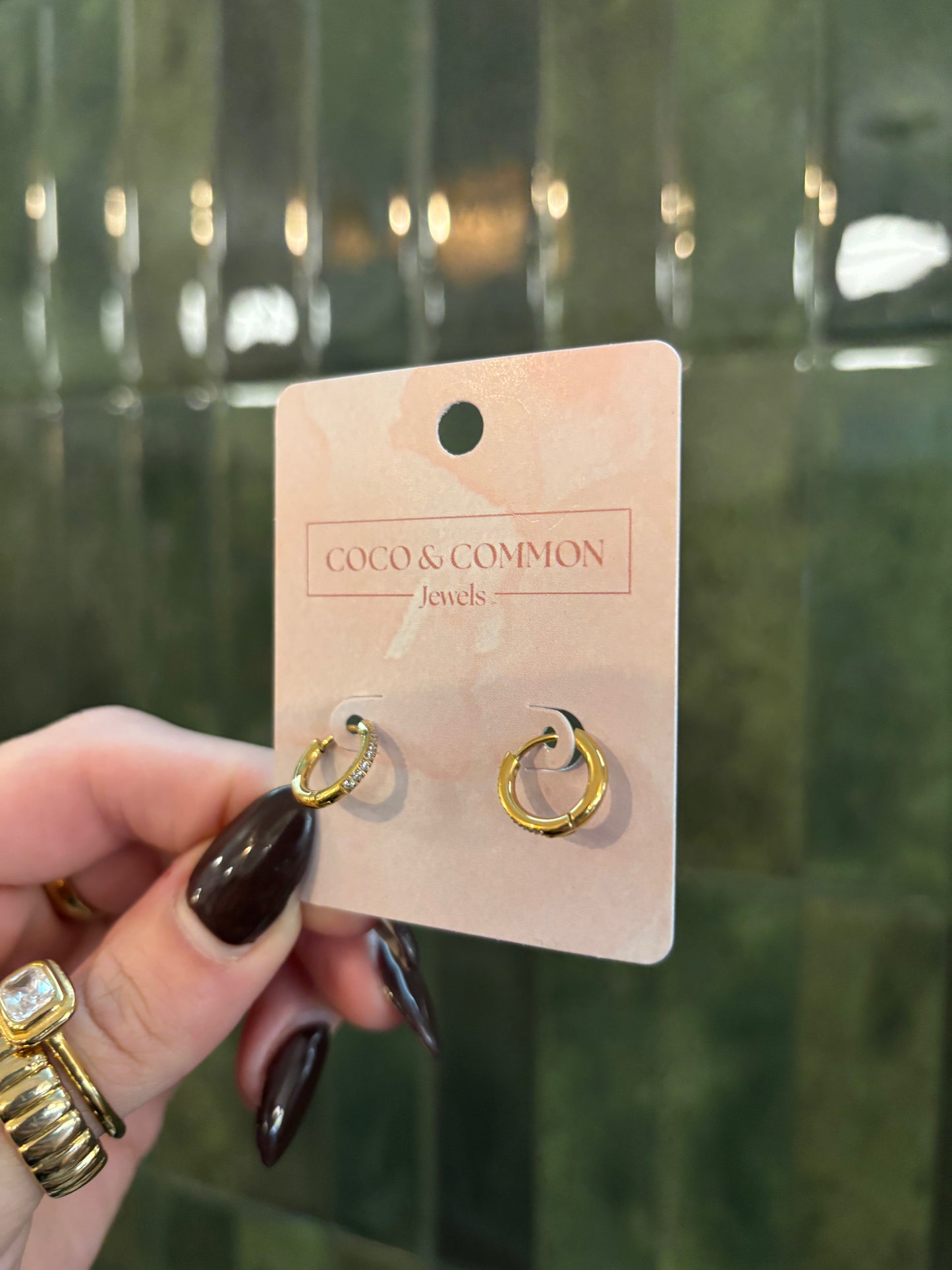 The Poppy Mini Hoops