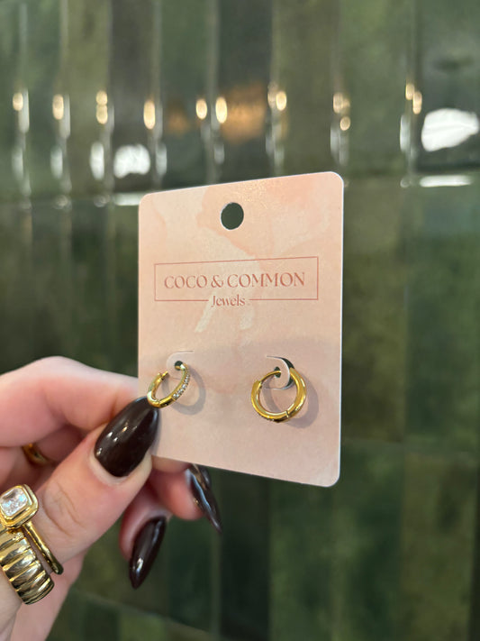 The Poppy Mini Hoops