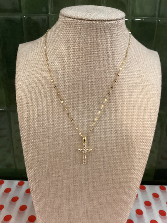Shimmer Faith Necklace