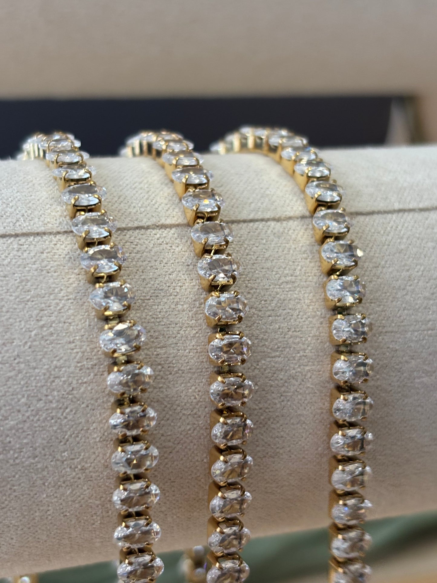 The Bellamy Crystal Tennis Bracelet