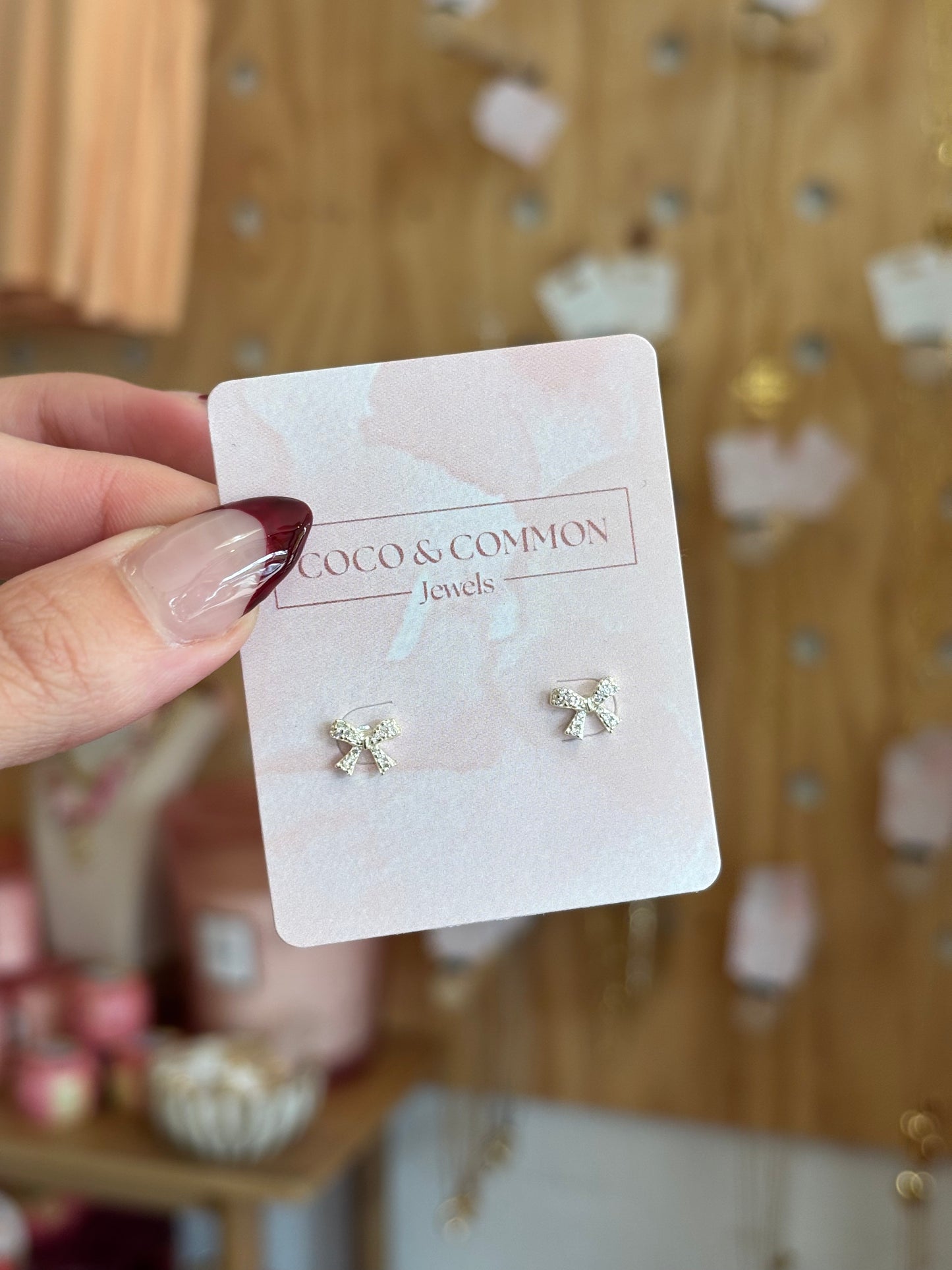 Bow Mini Studs