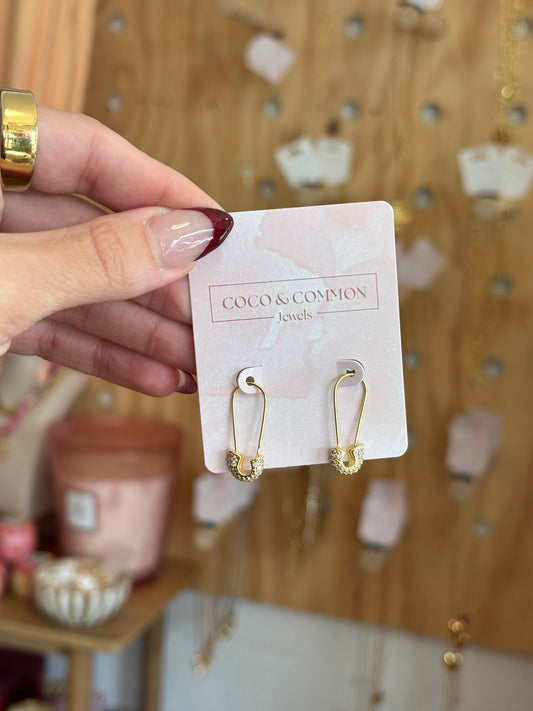 Golden Edge Earrings