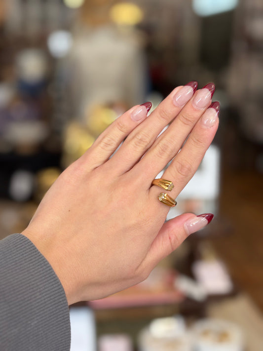 Twin Flame Wrap Ring