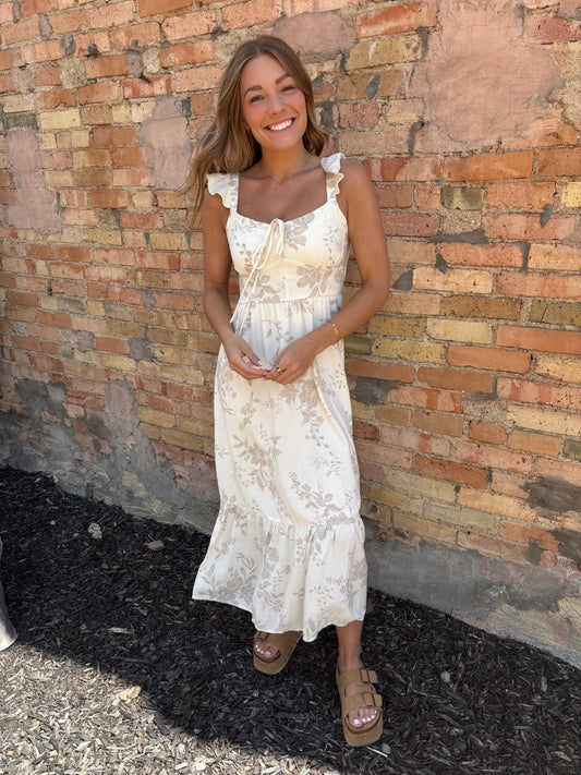 The Ivory Bloom Dress