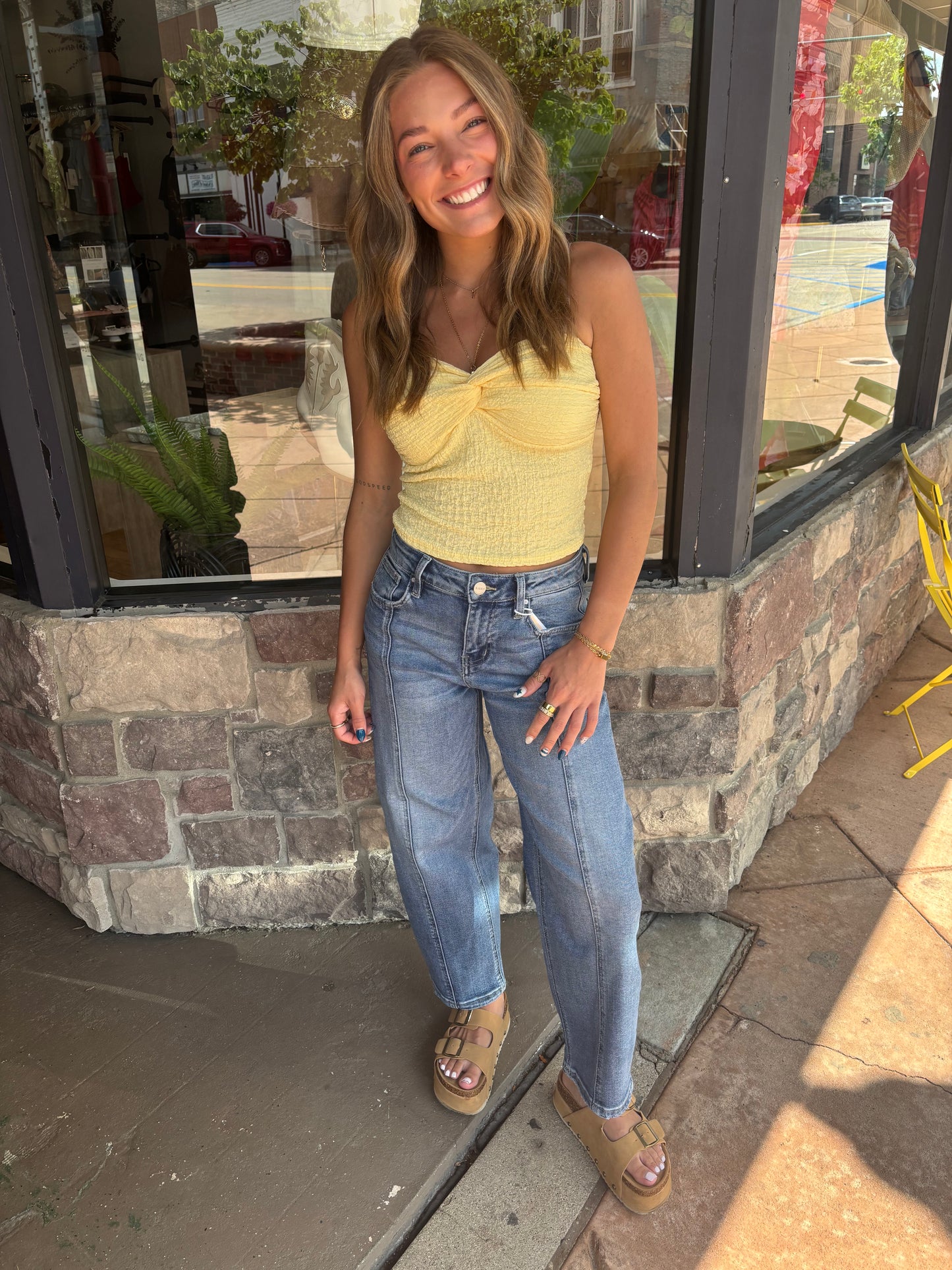Ella Twist Bandeau Top