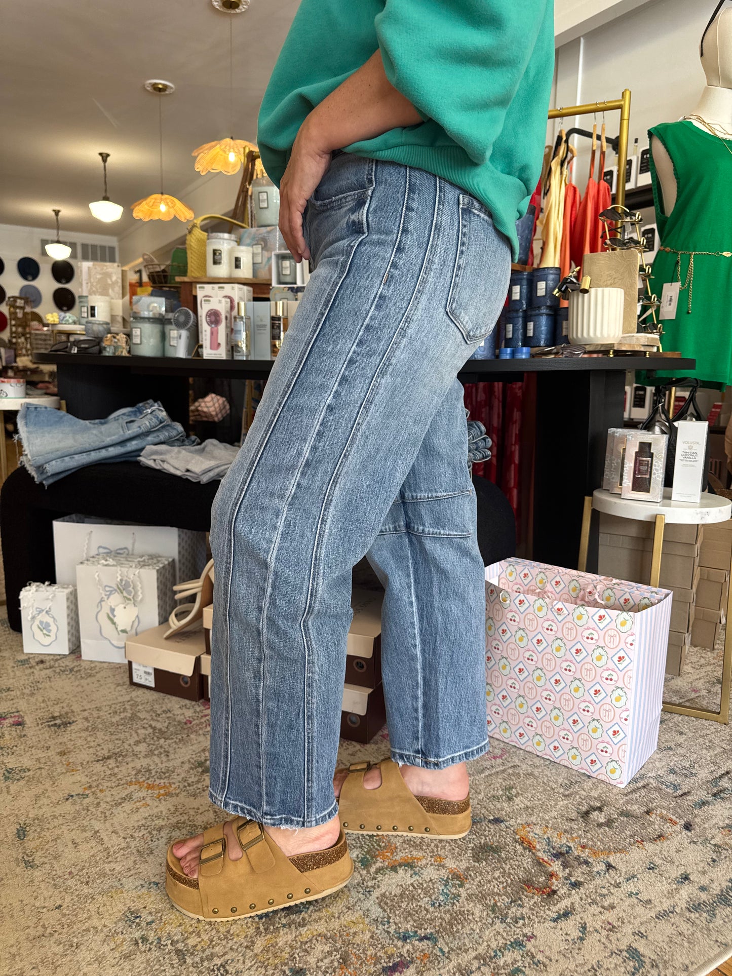 Driftwood Barrel Jeans
