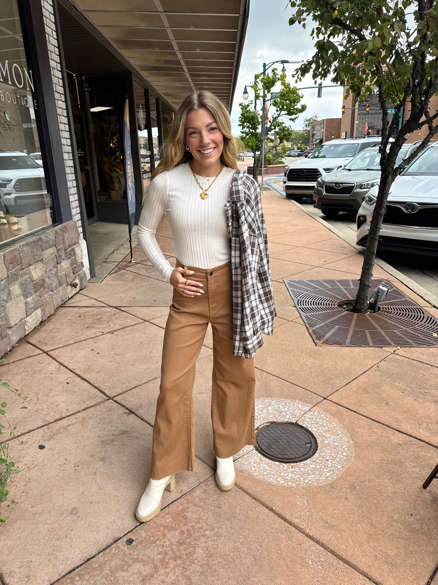 Cozy Core Henley-Cream
