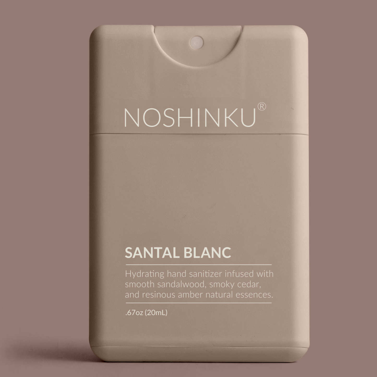 Santal Blanc Hydrating Pocket Hand Sanitizer