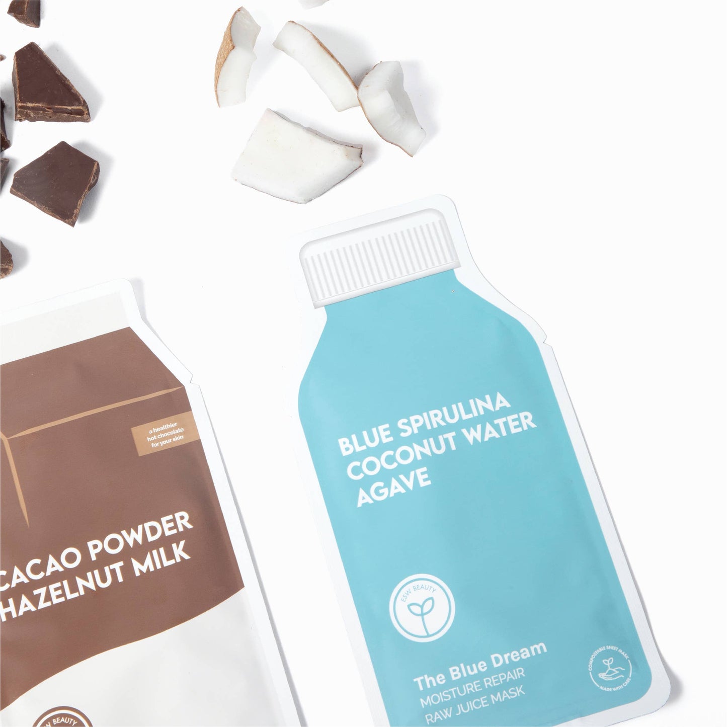 The Blue Dream Moisture Repair Raw Juice Mask: With Peg Hole