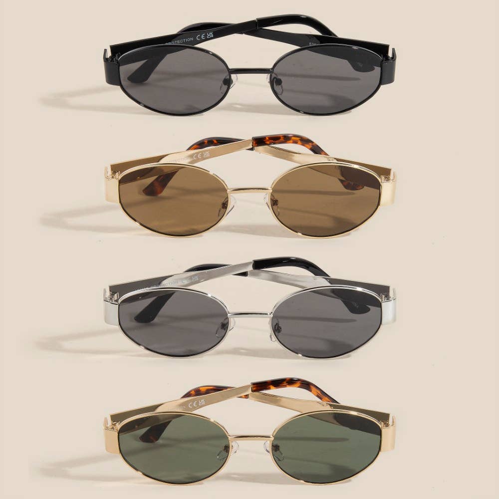 Metal Frame Sunglasses