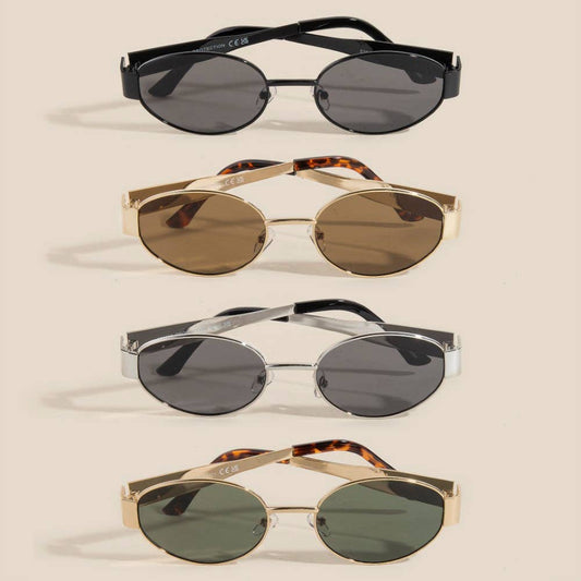 Metal Frame Sunglasses