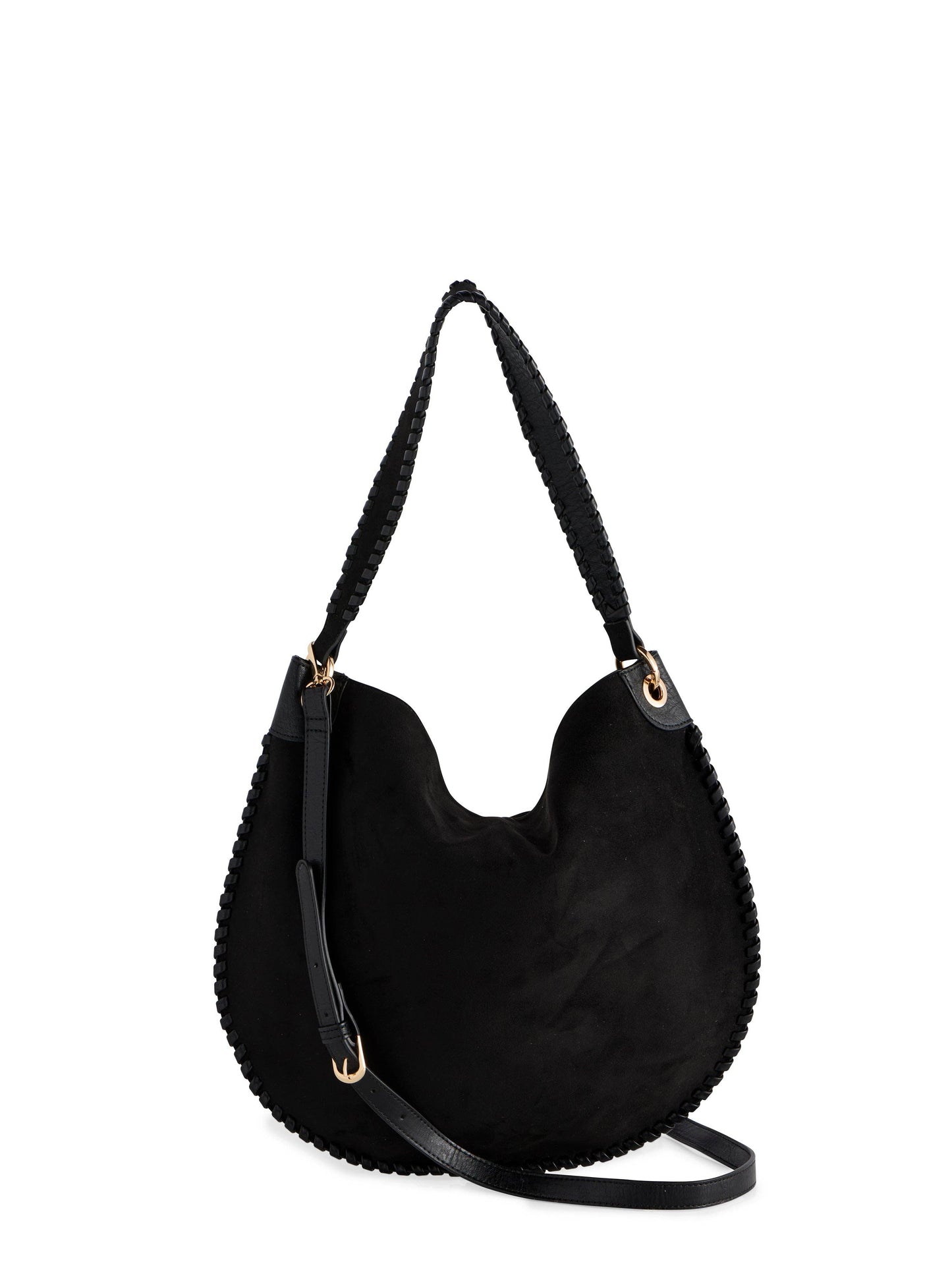 PIPER SHOULDER BAG: BLACK