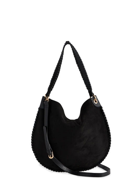 PIPER SHOULDER BAG: BLACK