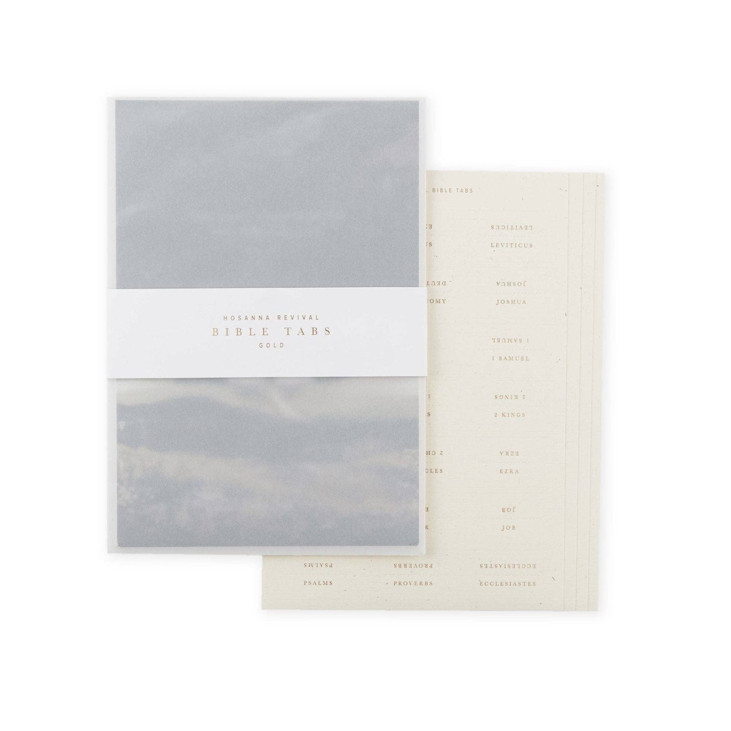 Hosanna Revival Bible Tabs: Gold Foiling