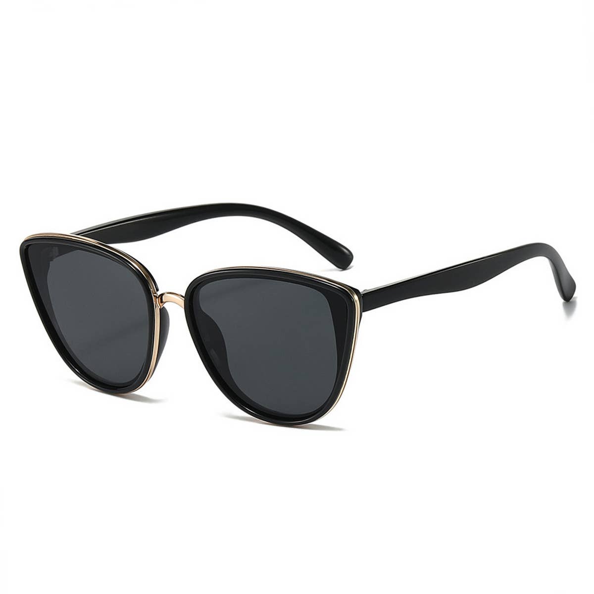 Retro Cat Eye Sunglasses | Black