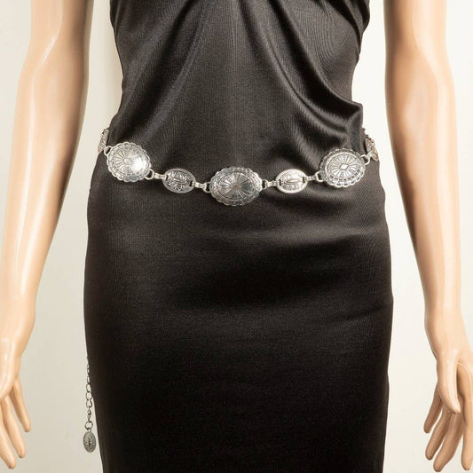 Silver Mesa Chain Belt
